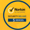 Norton Security Deluxe Key (90 dias / 5 dispositivos)