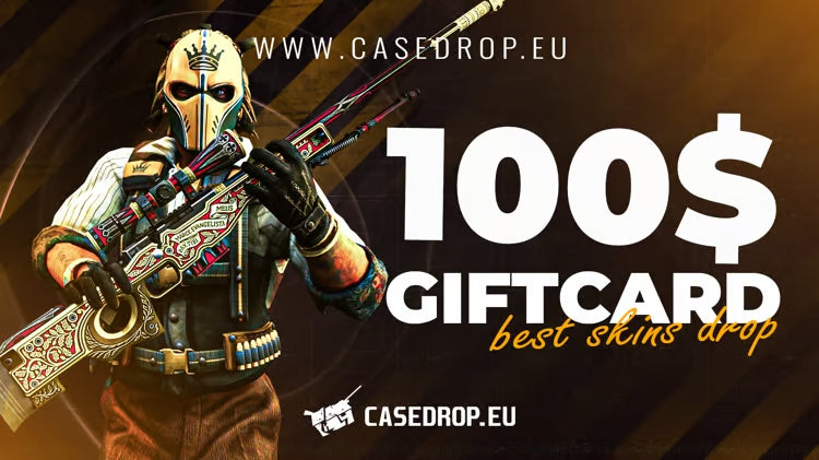 Cartão de oferta Casedrop.eu 100 USD CD Key