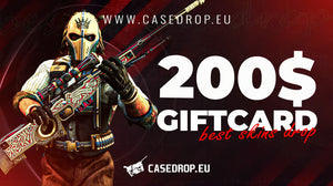 Cartão de oferta Casedrop.eu 200 USD CD Key