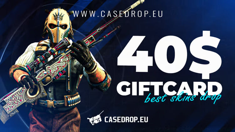 Cartão de oferta Casedrop.eu 40 USD CD Key