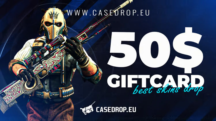 Cartão de oferta Casedrop.eu 50 USD P-Card CD Key