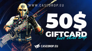 Cartão de oferta Casedrop.eu 50 USD P-Card CD Key