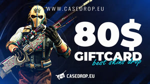 Cartão de oferta Casedrop.eu 80 USD CD Key