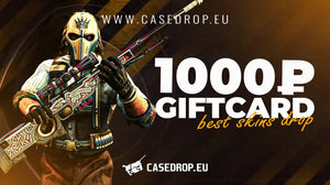 Cartão oferta Casedrop.eu 1000 RUB P-Card CD Key