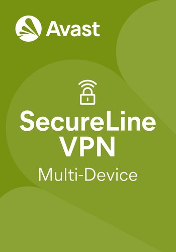 Avast SecureLine VPN 2023 Key (1 ano / 10 dispositivos)