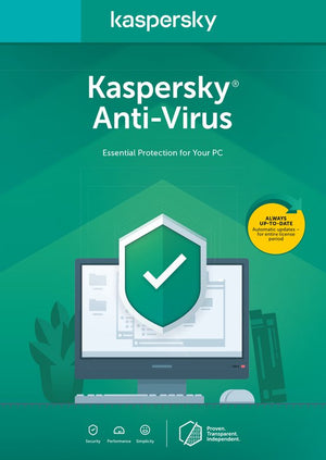 Kaspersky Anti Virus 2024 Key (1 Ano / 1 Dispositivo)