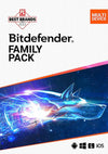 Bitdefender Family Pack 2024 EU Key (2 Anos / 15 Dispositivos)