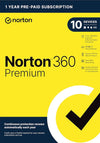 Norton 360 Premium 2024 Chave LATAM (1 ano / 10 dispositivos) + 75 GB de armazenamento na nuvem + VPN