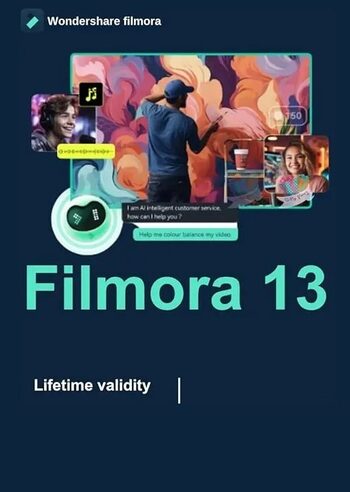 Wondershare Filmora 13 Video Editor CD Key (Vitalício / 1 PC)