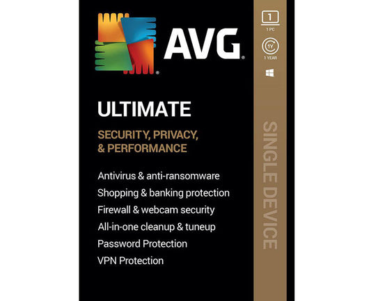 Chave do AVG Ultimate para Windows 2024 (1 ano / 1 PC)