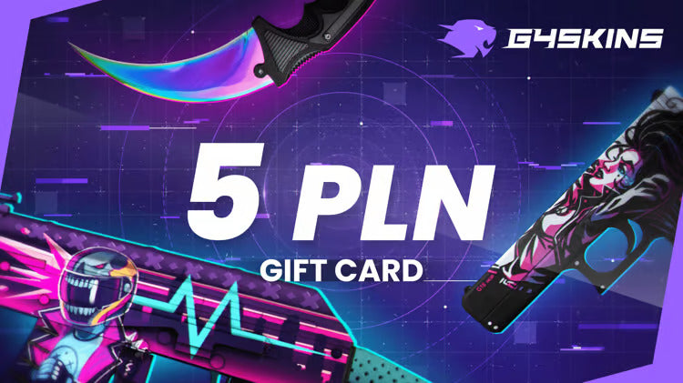 Cartão de oferta G4Skins.com 5 PLN P-Card CD Key