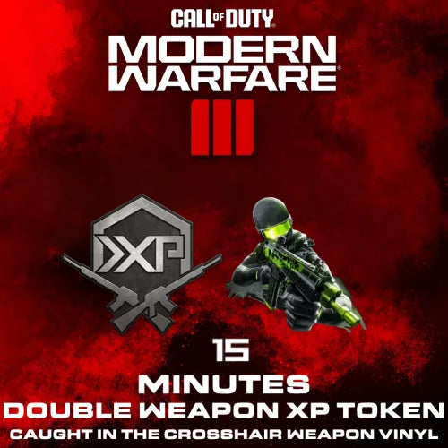 Call of Duty: Modern Warfare III - Vinil da Arma Caught In The Crosshair + 15 Min Double XP PC/PS4/PS5/XBOX One/Series CD Key