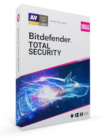 Bitdefender Total Security 2023 Trial Key (3 Meses / 5 Dispositivos)