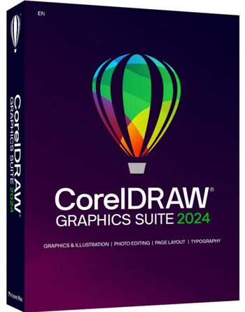 CD Key  da Suíte de Aplicativos Gráficos CorelDRAW 2024 para Mac (Vitalícia / 1 PC)