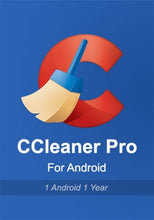 Chave do CCleaner Professional para Android (1 ano / 1 dispositivo)