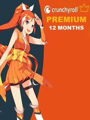 Crunchyroll Premium Mega Fan Plan Assinatura de 1 ano