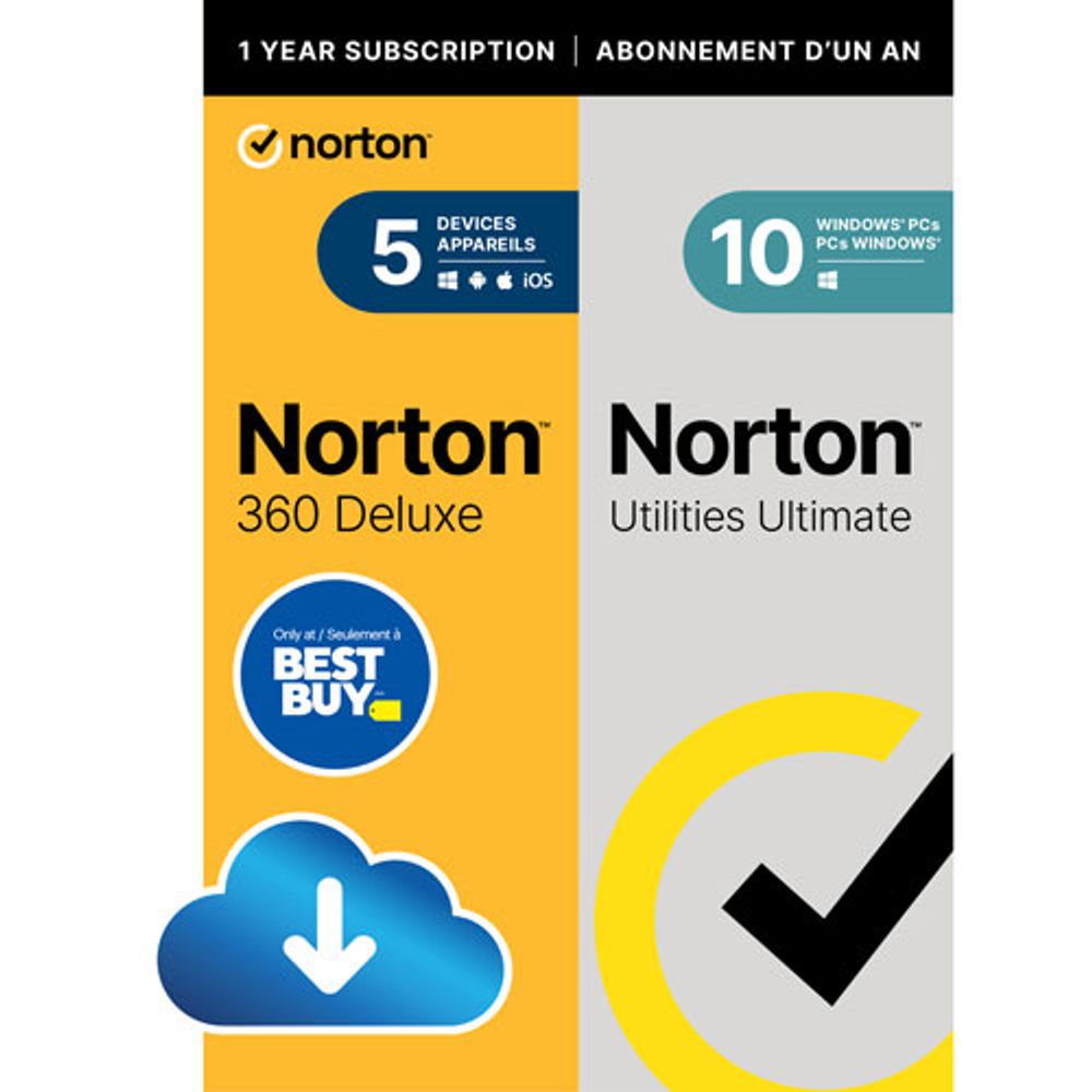 Norton 360 Deluxe + Utilities Ultimate 2024 EU Key (1 ano / 5 dispositivos) + 50 GB de armazenamento na nuvem