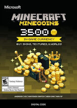 Pacote Minecraft Minecoins: 3500 Moedas CD Key