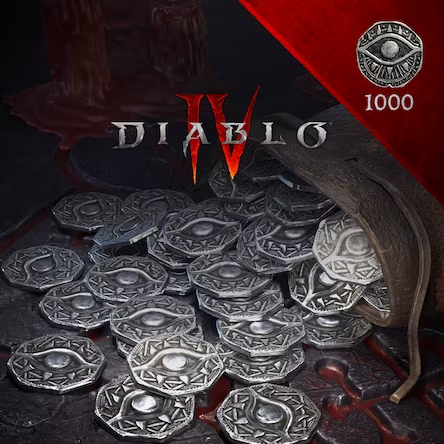 Diablo IV - Vale de 1000 Platinas XBOX One/Série CD Key