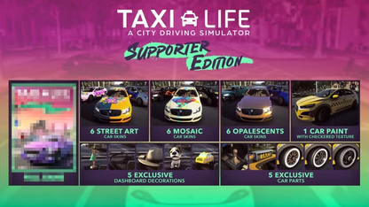 Taxi Life: A City Driving Simulator - Supporter Pack DLC Steam CD Key