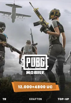 PUBG Mobile: 12000 + 4200 Dinheiro Desconhecido Pré-pago CD Key