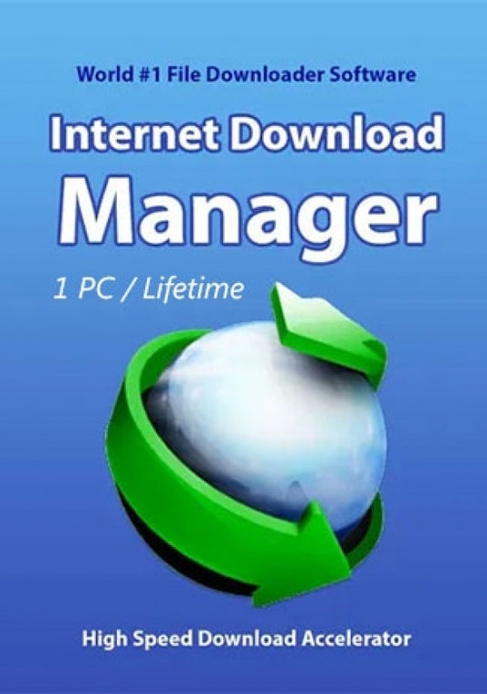 Internet Download Manager Key (Licença vitalícia / 1 PC)