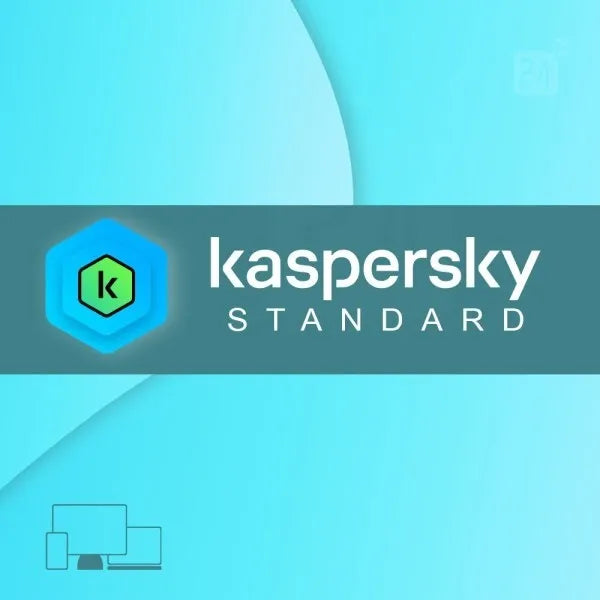 Kaspersky Standard 2024 MIDDLE EAST Key (1 Ano / 2 Dispositivos)