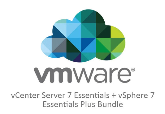 Pacote VMware vCenter Server 7 Essentials + vSphere 7 Essentials Plus CD Key (Vitalício / Dispositivos Ilimitados)