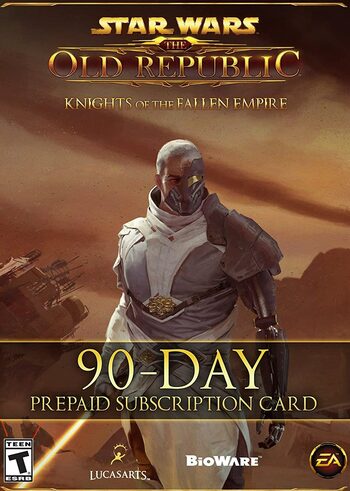 Star Wars: The Old Republic 90 Days Time Card Site oficial global CD Key