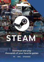 Cartão de oferta Steam 1 EUR Global pré-pago CD Key