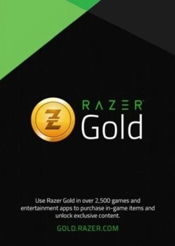 Cartão-presente Razer Gold 10 BRL BR Pré-pago CD Key