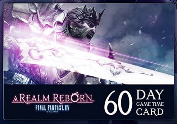 Final Fantasy XIV: A Realm Reborn 60 dias pré-pago nos EUA CD Key