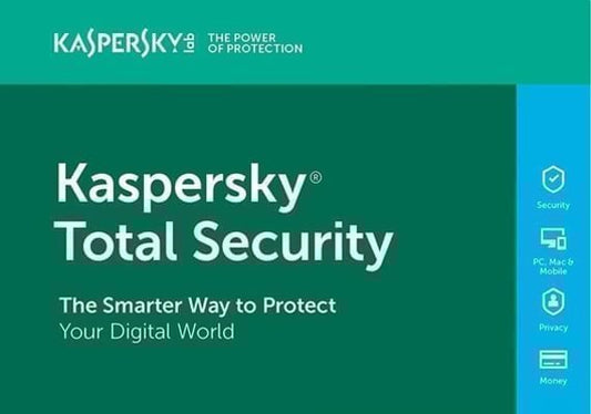 Kaspersky Total Security 2022 1 Ano 3 Dev Software License CD Key