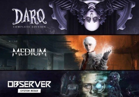 The Medium + Observer: System Redux + DARQ - Pacote de Edição Completa US Xbox One/Series CD Key