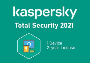 Kaspersky Total Security 2021 2 Anos 1 Dev Software License CD Key