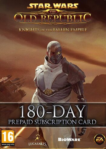 Star Wars: The Old Republic 180 Days Time Card Site oficial global CD Key