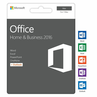 Chave do Microsoft Office Home & Business 2016 MAC